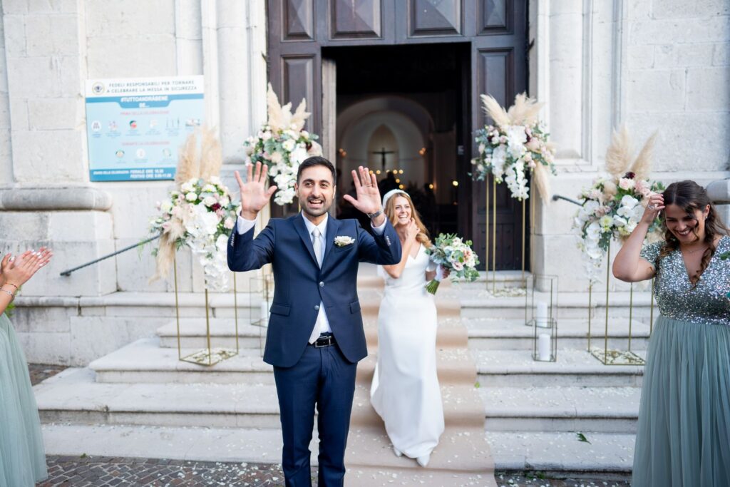 uscita sposi Chiesa Madre Mirabella Eclano